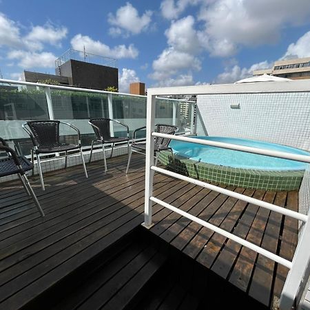 Flat 502 Com Piscina Privativa - 02 Quartos Joao Pessoa Bagian luar foto